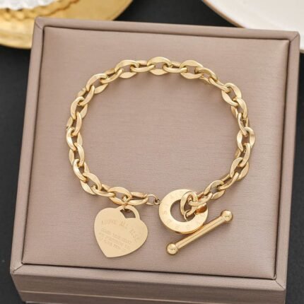 The Heart Charm Bracelet